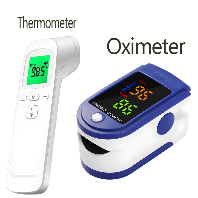 비접촉식 온도 IR 온도계 신체 빠른 측정 디지털 발열 - Pulse Oximeter 리뷰 및 가격