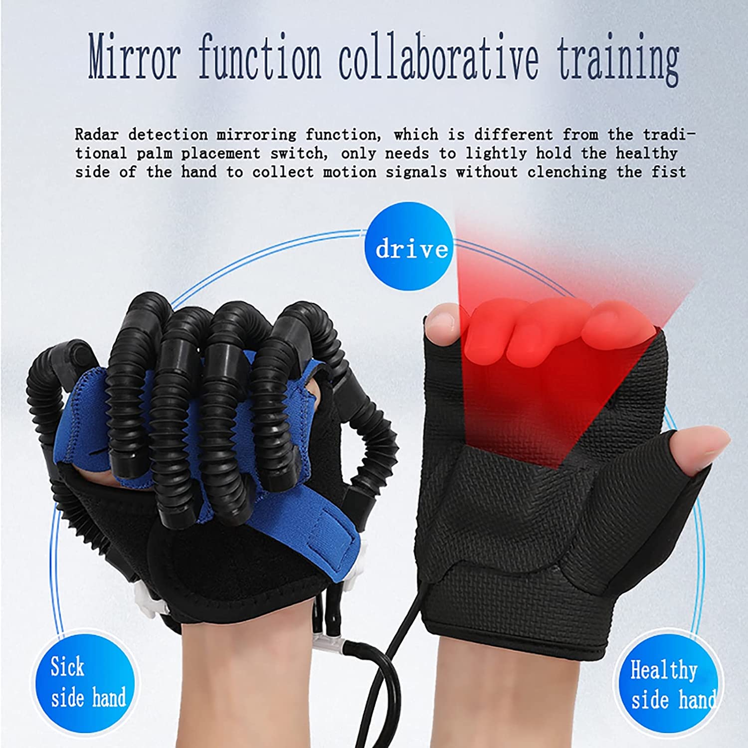 뇌졸중 환자 회복용 핸드 슬리브 외상성 뇌 손상 의료  - Medical Gloves 리뷰 및 가격